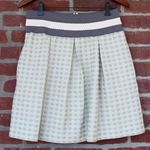 Maeve Seren Jacquard Skirt | Size M | Anthro